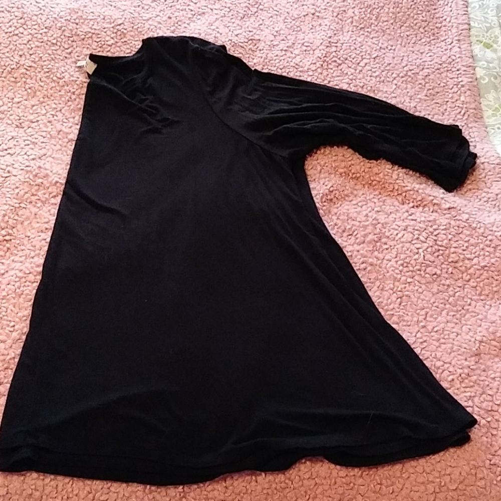 Black tunic.